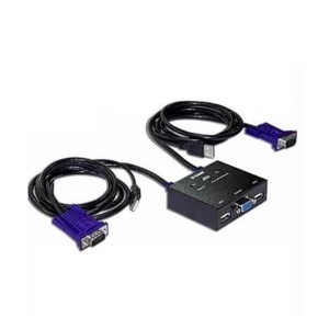  کی وی ام سوئیچ 2 پورت دی لینک KVM-221 